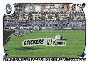 Sticker Stadio Atalanta - Calciatori 2017-2018 - Panini