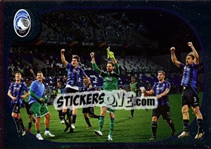 Sticker La dea in europa - Atalanta