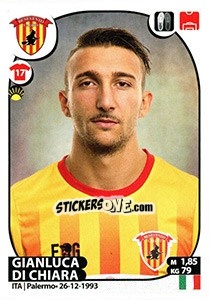 Sticker Gianluca Di Chiara - Calciatori 2017-2018 n. 37 - Panini