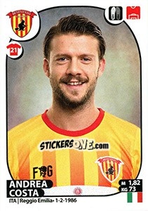 Sticker Andrea Costa - Calciatori 2017-2018 n. 40 - Panini