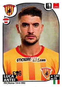 Sticker Luca Antei - Calciatori 2017-2018 n. 42 - Panini
