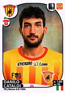 Figurina Danilo Cataldi - Calciatori 2017-2018 - Panini