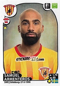 Cromo Samuel Armenteros - Calciatori 2017-2018 - Panini