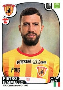 Sticker Pietro Iemmello - Calciatori 2017-2018 n. 56 - Panini