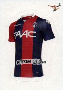 Figurina Maglia Bologna - Calciatori 2017-2018 - Panini