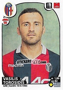 Sticker Vasilis Torosidis - Calciatori 2017-2018 n. 70 - Panini