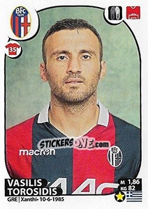 Cromo Vasilis Torosidis - Calciatori 2017-2018 - Panini