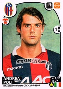 Sticker Andrea Poli - Calciatori 2017-2018 n. 77 - Panini