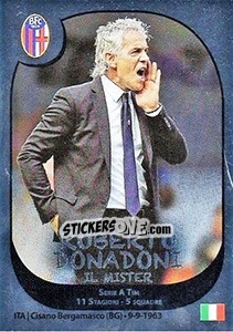 Figurina Roberto Donadoni - Calciatori 2017-2018 - Panini