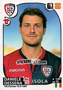 Sticker Daniele Dessena - Calciatori 2017-2018 n. 102 - Panini