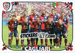Sticker Squadra Cagliari - Calciatori 2017-2018 n. 113 - Panini