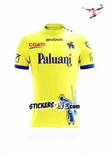 Sticker Maglia ChievoVerona - Calciatori 2017-2018 - Panini