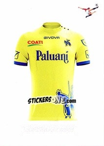 Sticker Maglia ChievoVerona - Calciatori 2017-2018 n. 118 - Panini