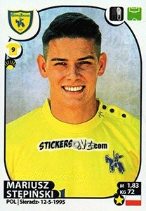 Sticker Mariusz Stępiński - Calciatori 2017-2018 n. 137 - Panini