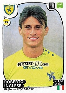 Sticker Roberto Inglese - Calciatori 2017-2018 n. 139 - Panini