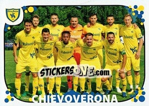 Figurina Squadra ChievoVerona - Calciatori 2017-2018 - Panini