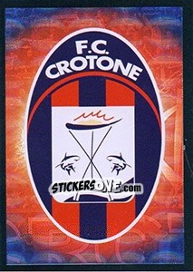 Cromo Scudetto Crotone - Calciatori 2017-2018 - Panini