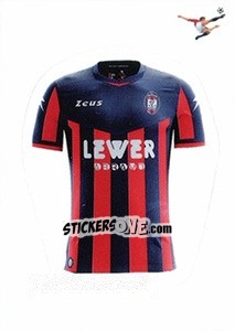 Sticker Maglia Crotone - Calciatori 2017-2018 - Panini