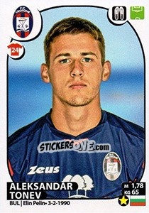 Sticker Aleksandăr Tonev - Calciatori 2017-2018 - Panini