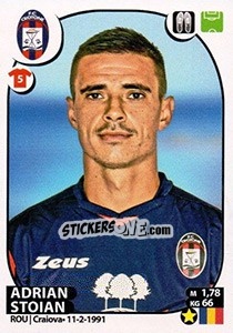 Sticker Adrian Stoian - Calciatori 2017-2018 n. 165 - Panini