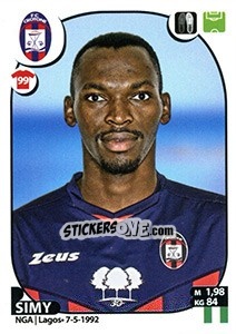 Sticker Simy - Calciatori 2017-2018 n. 168 - Panini
