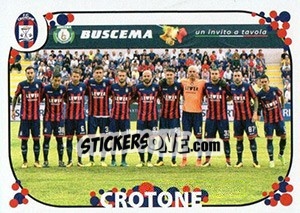 Figurina Squadra Crotone - Calciatori 2017-2018 - Panini