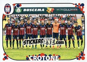 Cromo Squadra Crotone - Calciatori 2017-2018 - Panini