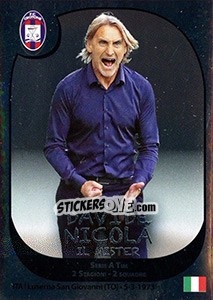 Sticker Davide Nicola - Calciatori 2017-2018 n. 170 - Panini