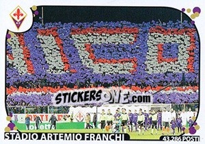 Figurina Stadio Fiorentina - Calciatori 2017-2018 - Panini