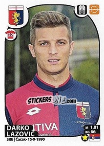 Cromo Darko Lazovic - Calciatori 2017-2018 - Panini