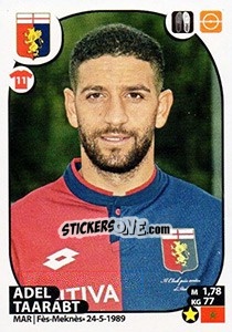 Figurina Adel Taarabt - Calciatori 2017-2018 n. 218 - Panini