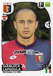 Sticker Gianluca Lapadula - Calciatori 2017-2018 - Panini