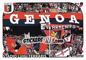 Sticker Stadio Genoa - Calciatori 2017-2018 n. 227 - Panini