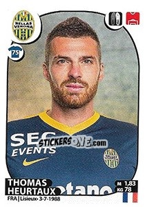 Sticker Thomas Heurtaux - Calciatori 2017-2018 - Panini