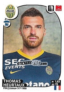 Sticker Thomas Heurtaux - Calciatori 2017-2018 n. 232 - Panini