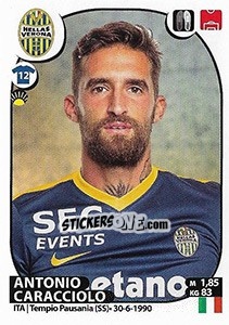 Sticker Antonio Caracciolo - Calciatori 2017-2018 - Panini