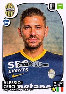 Cromo Alessio Cerci - Calciatori 2017-2018 - Panini