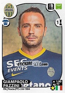 Sticker Giampaolo Pazzini - Calciatori 2017-2018 n. 252 - Panini
