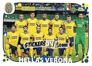 Cromo Squadra Hellas Verona - Calciatori 2017-2018 - Panini