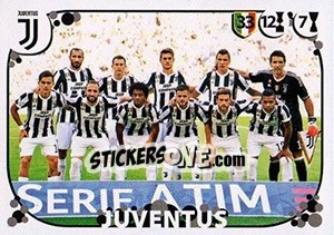 Sticker Squadra Juventus - Calciatori 2017-2018 - Panini