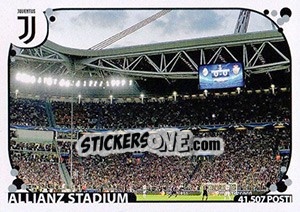 Sticker Stadio Juventus - Calciatori 2017-2018 n. 311 - Panini