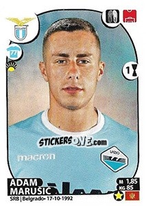 Sticker Adam Marušic - Calciatori 2017-2018 n. 323 - Panini