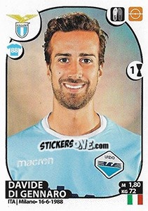 Sticker Davide Di Gennaro - Calciatori 2017-2018 - Panini