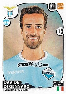 Sticker Davide Di Gennaro - Calciatori 2017-2018 n. 326 - Panini