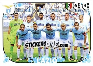 Sticker Squadra Lazio - Calciatori 2017-2018 - Panini