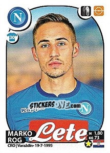 Sticker Marko Rog - Calciatori 2017-2018 n. 386 - Panini