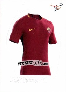 Sticker Maglia Roma - Calciatori 2017-2018 - Panini