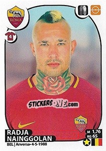 Sticker Radja Nainggolan - Calciatori 2017-2018 n. 412 - Panini