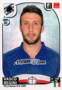 Sticker Vasco Regini - Calciatori 2017-2018 n. 427 - Panini