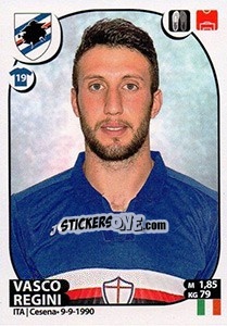 Cromo Vasco Regini - Calciatori 2017-2018 - Panini